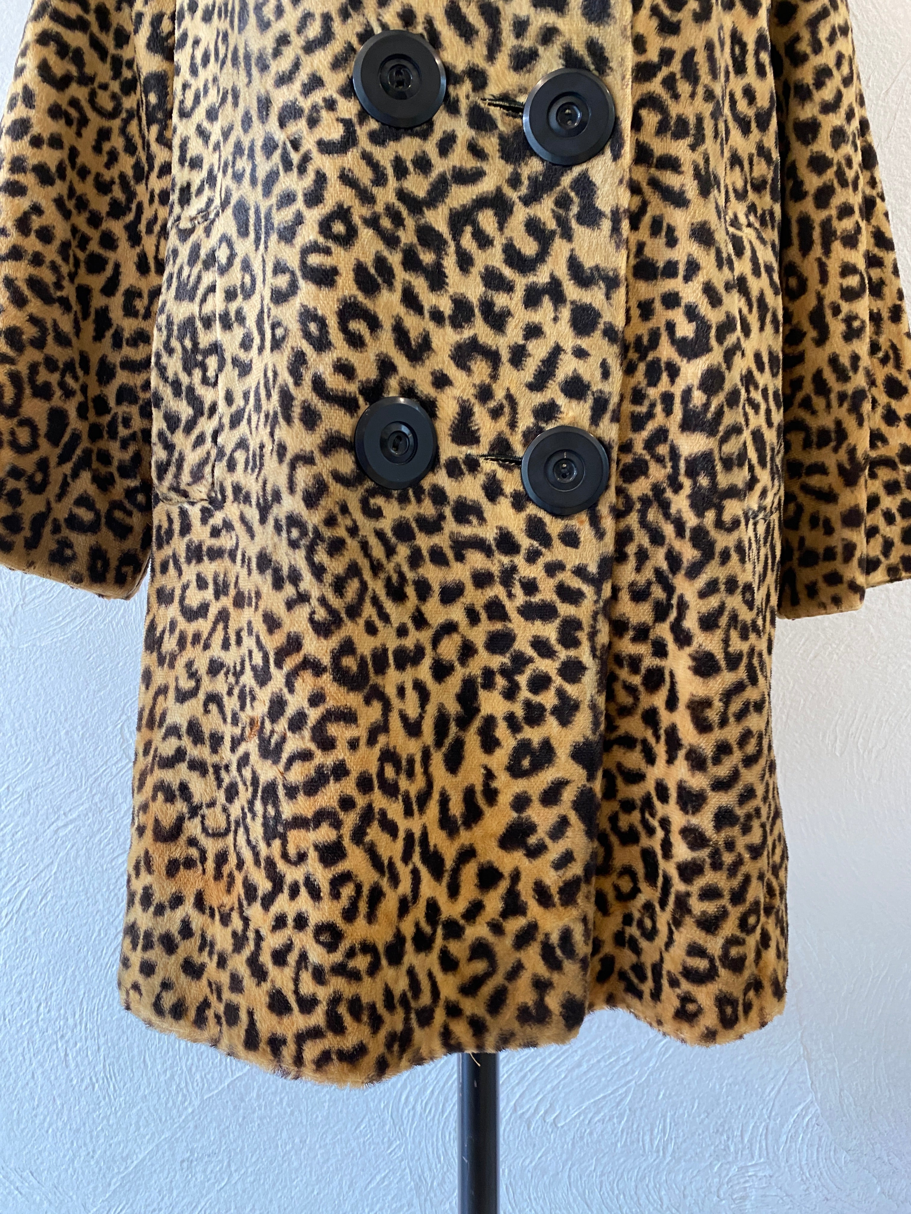 leopard fur coat