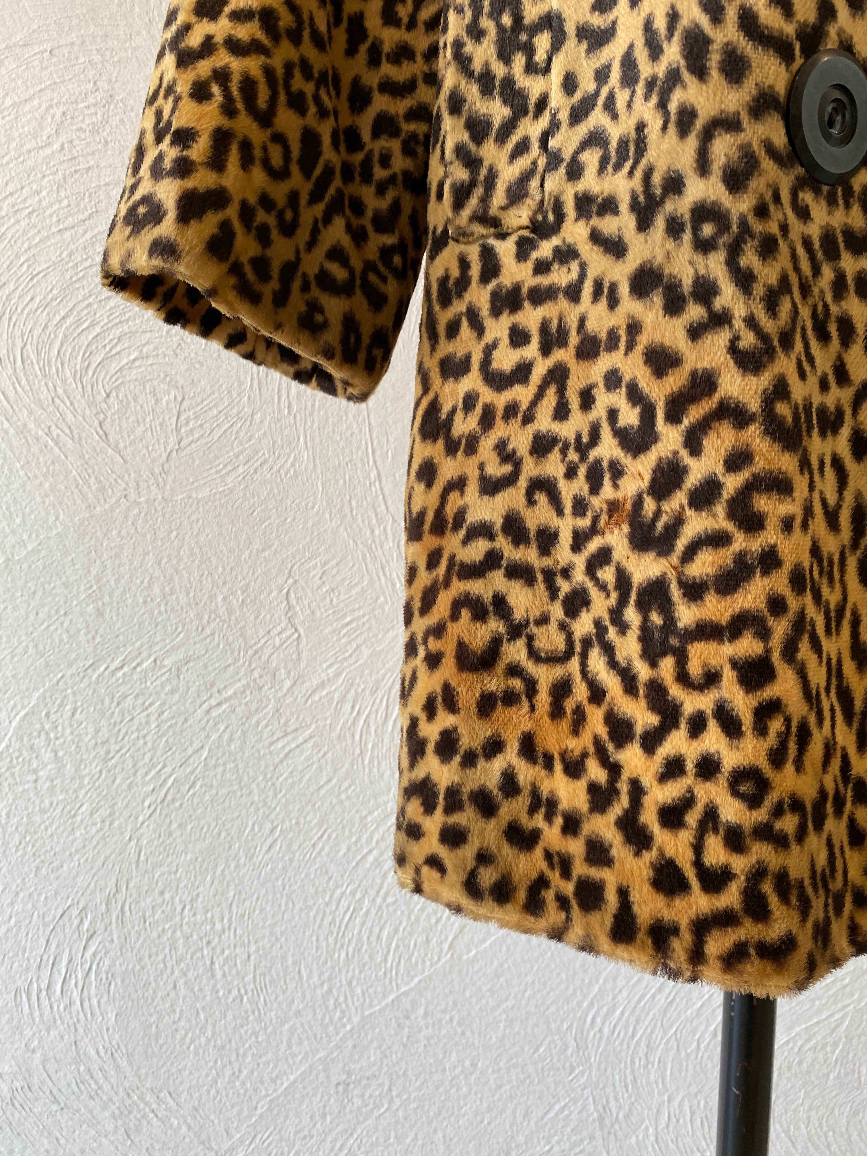 leopard fur coat