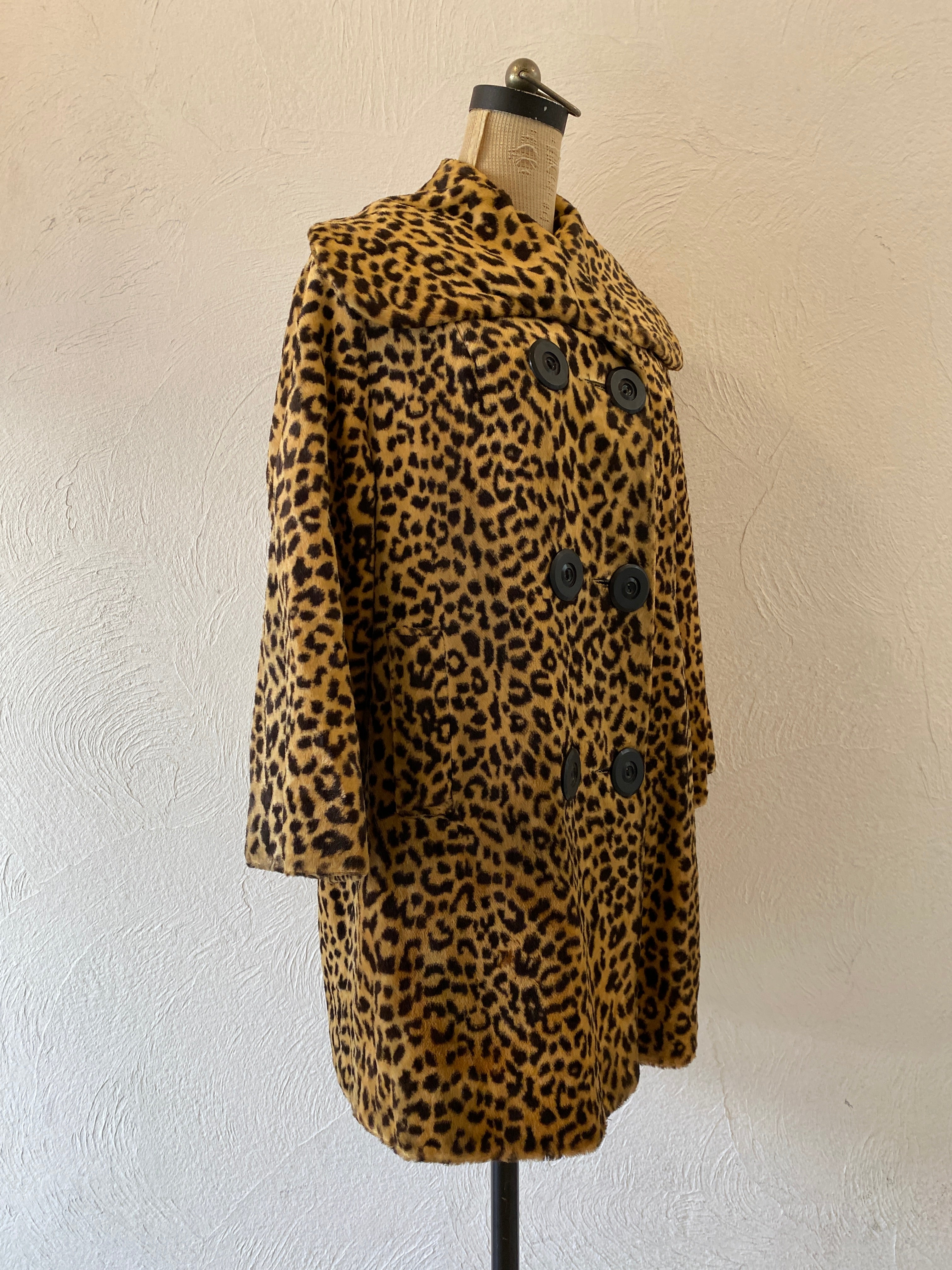 leopard fur coat