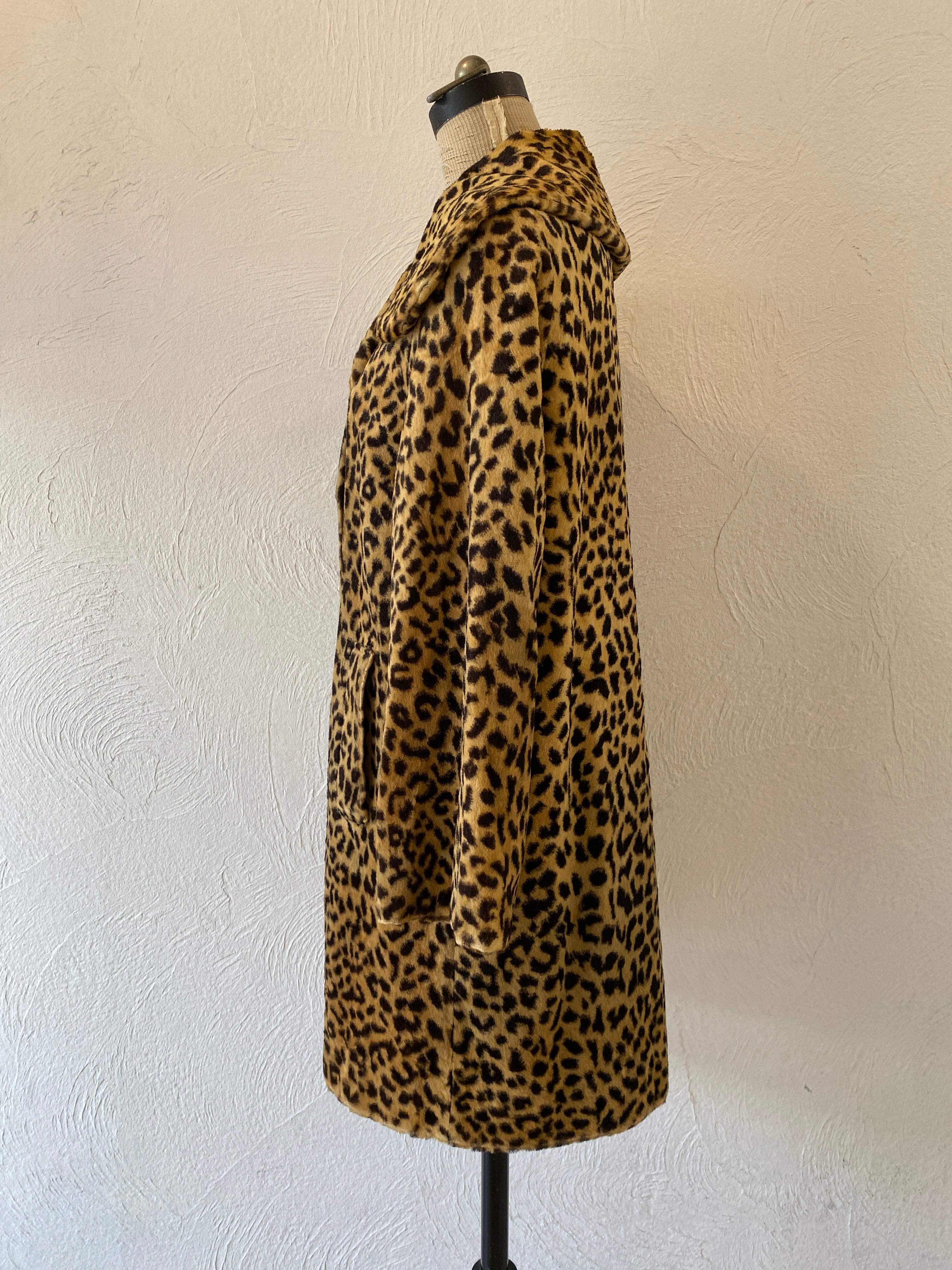 leopard fur coat