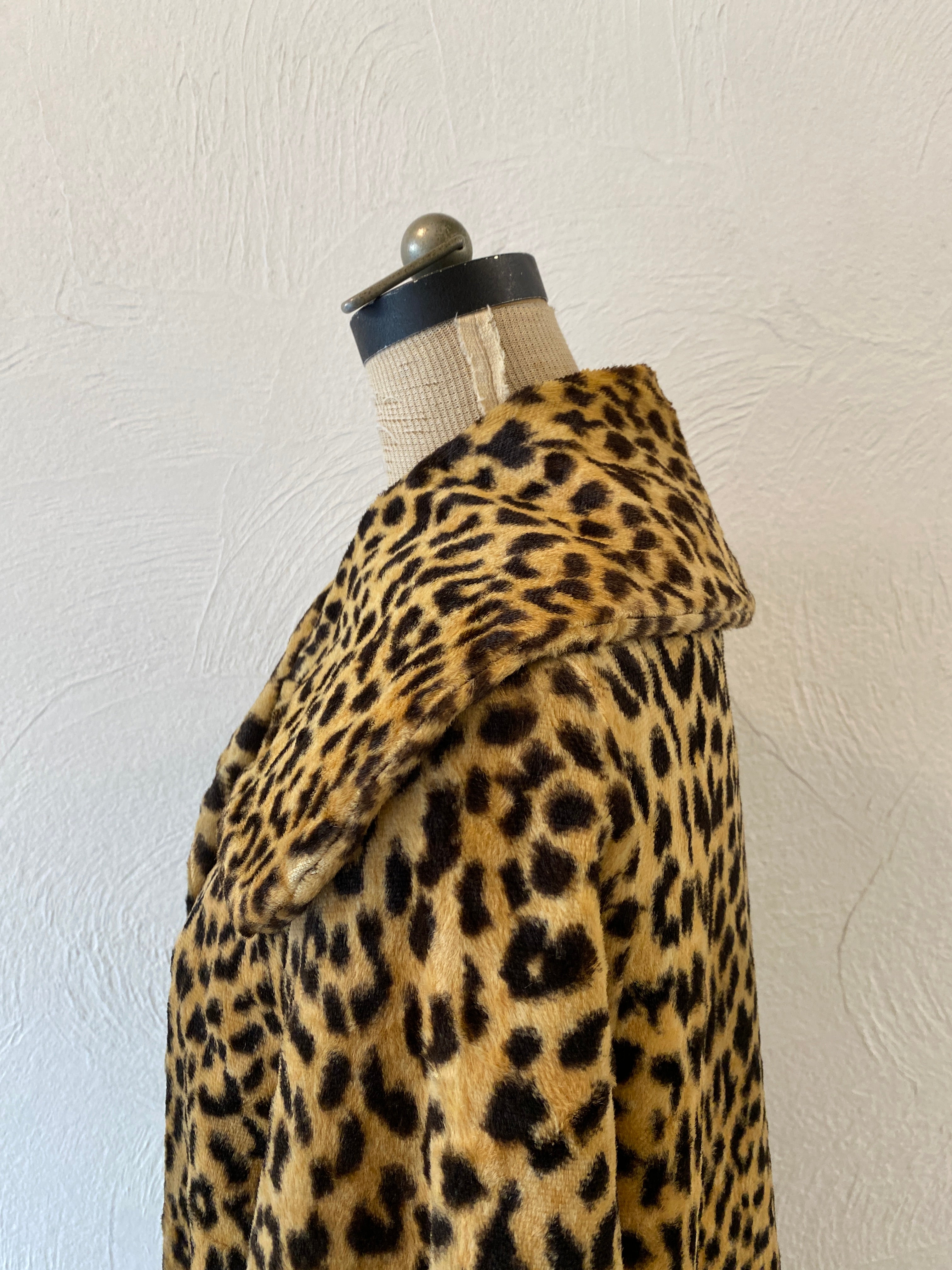 leopard fur coat