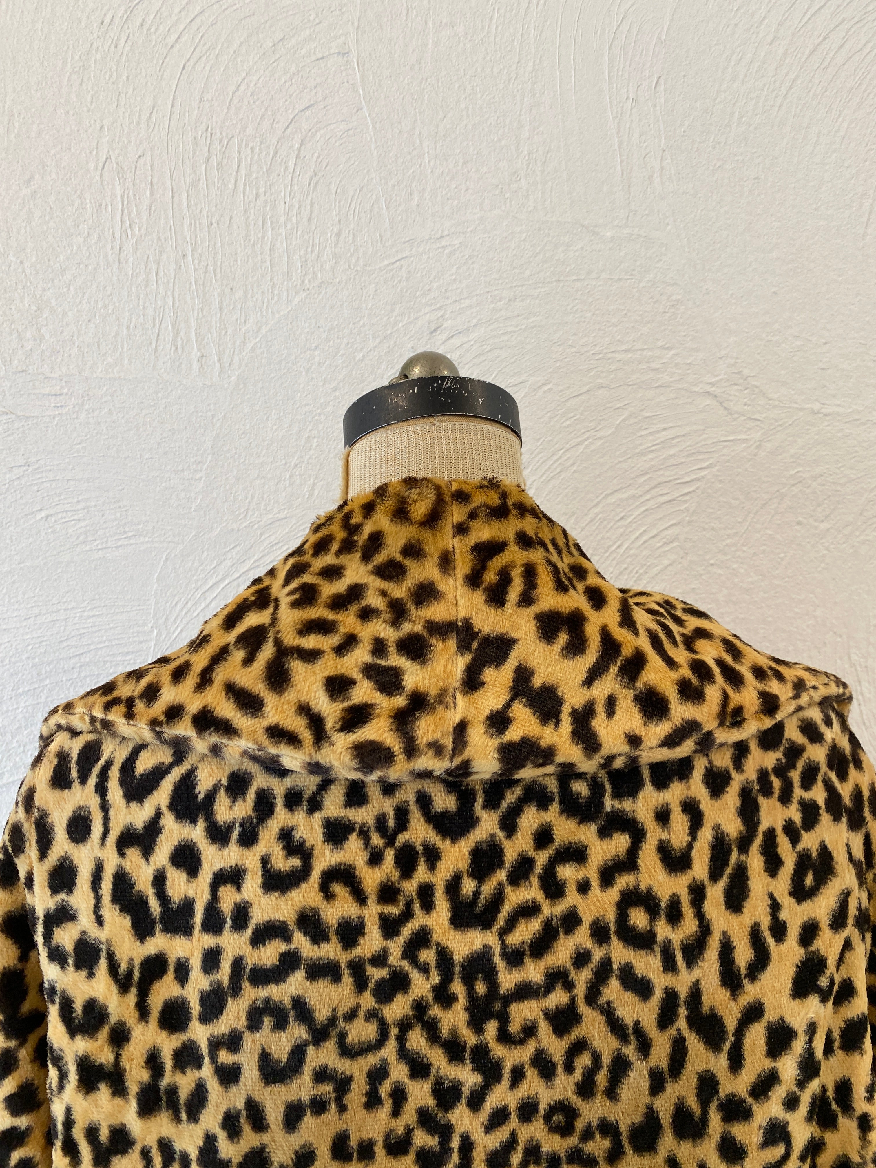 leopard fur coat