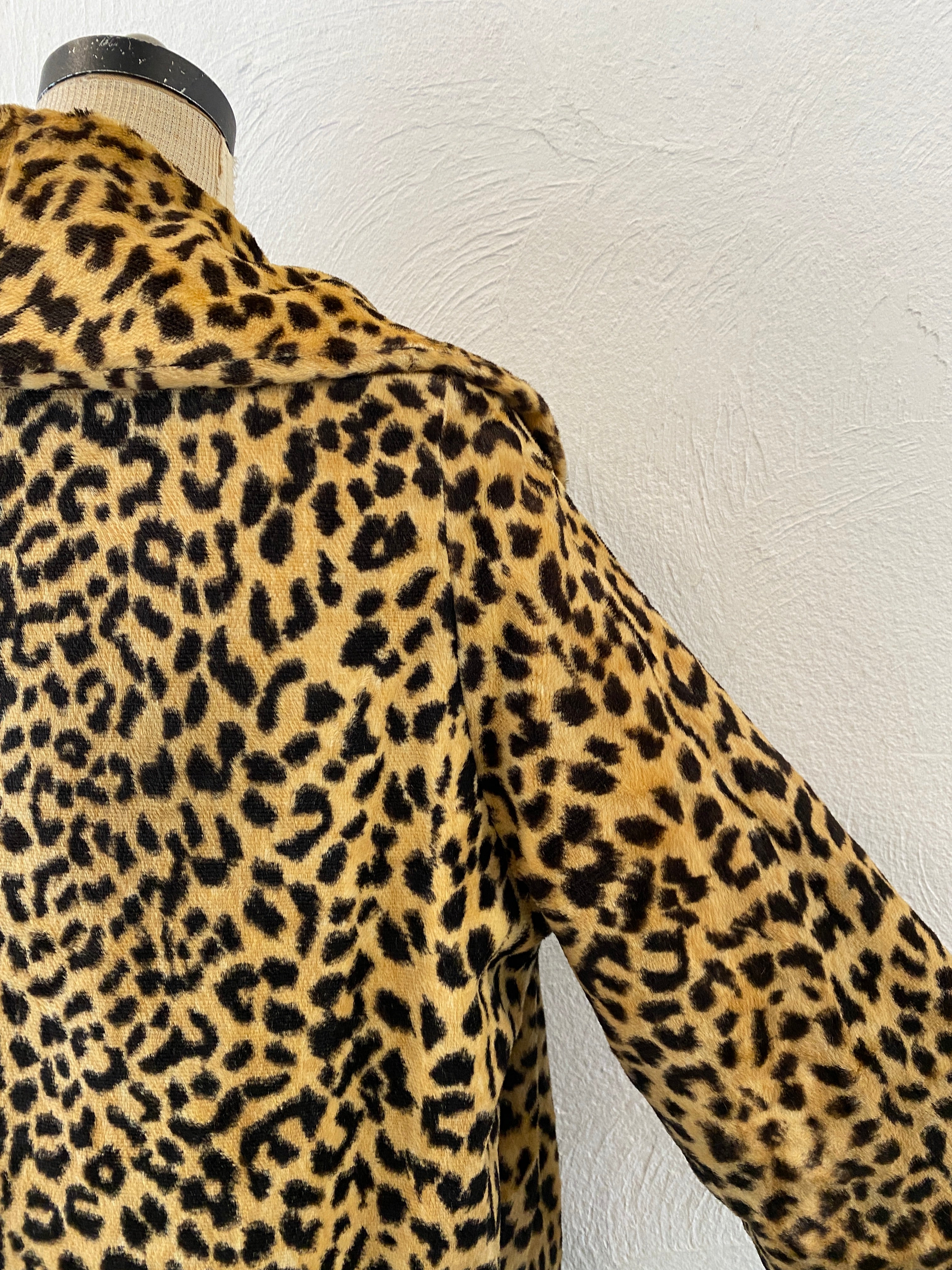 leopard fur coat