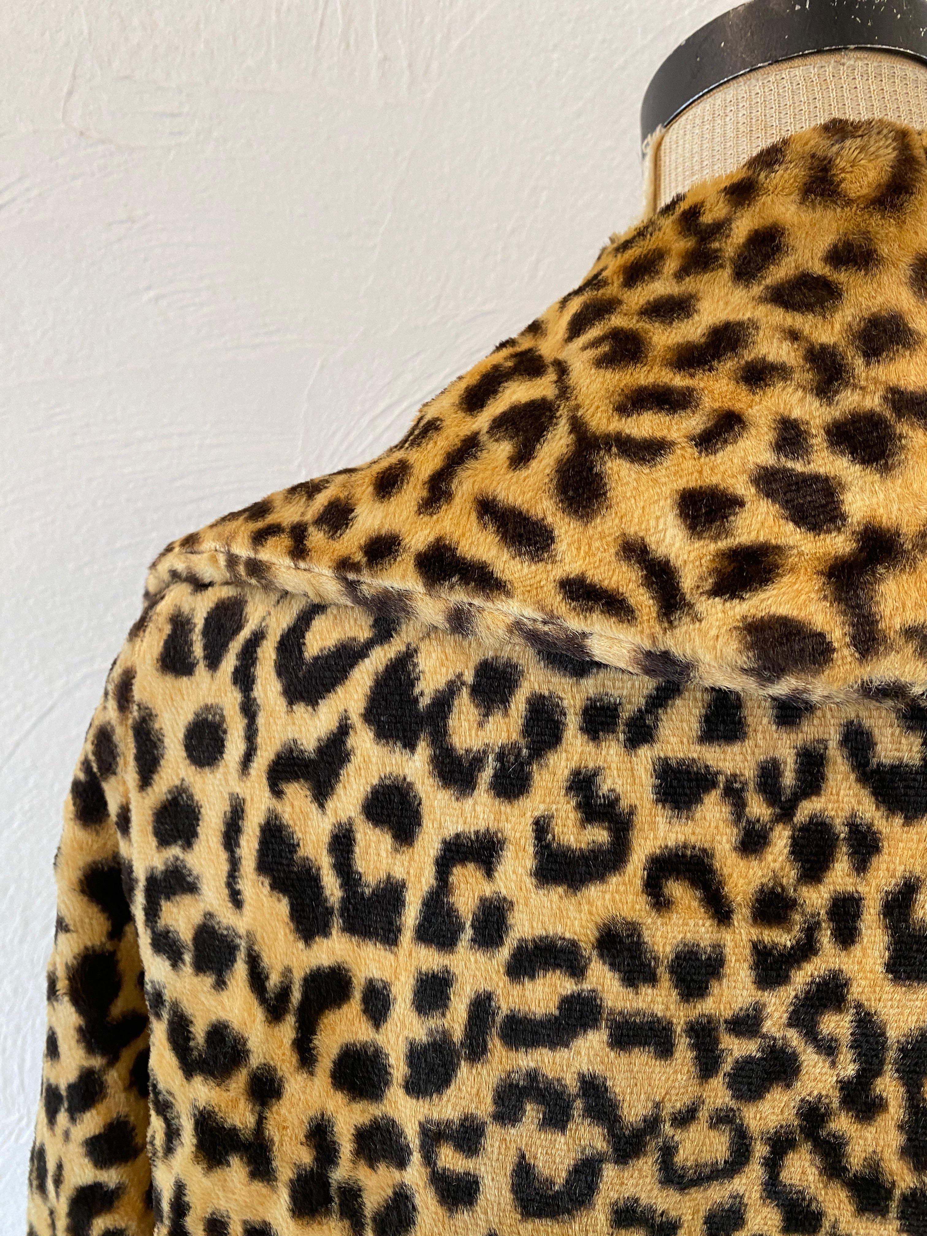 leopard fur coat