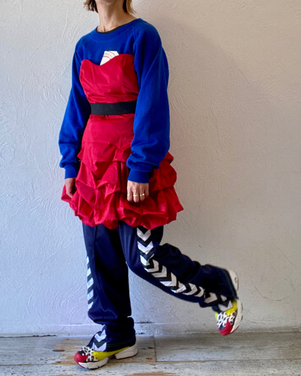 volume cocktail dress