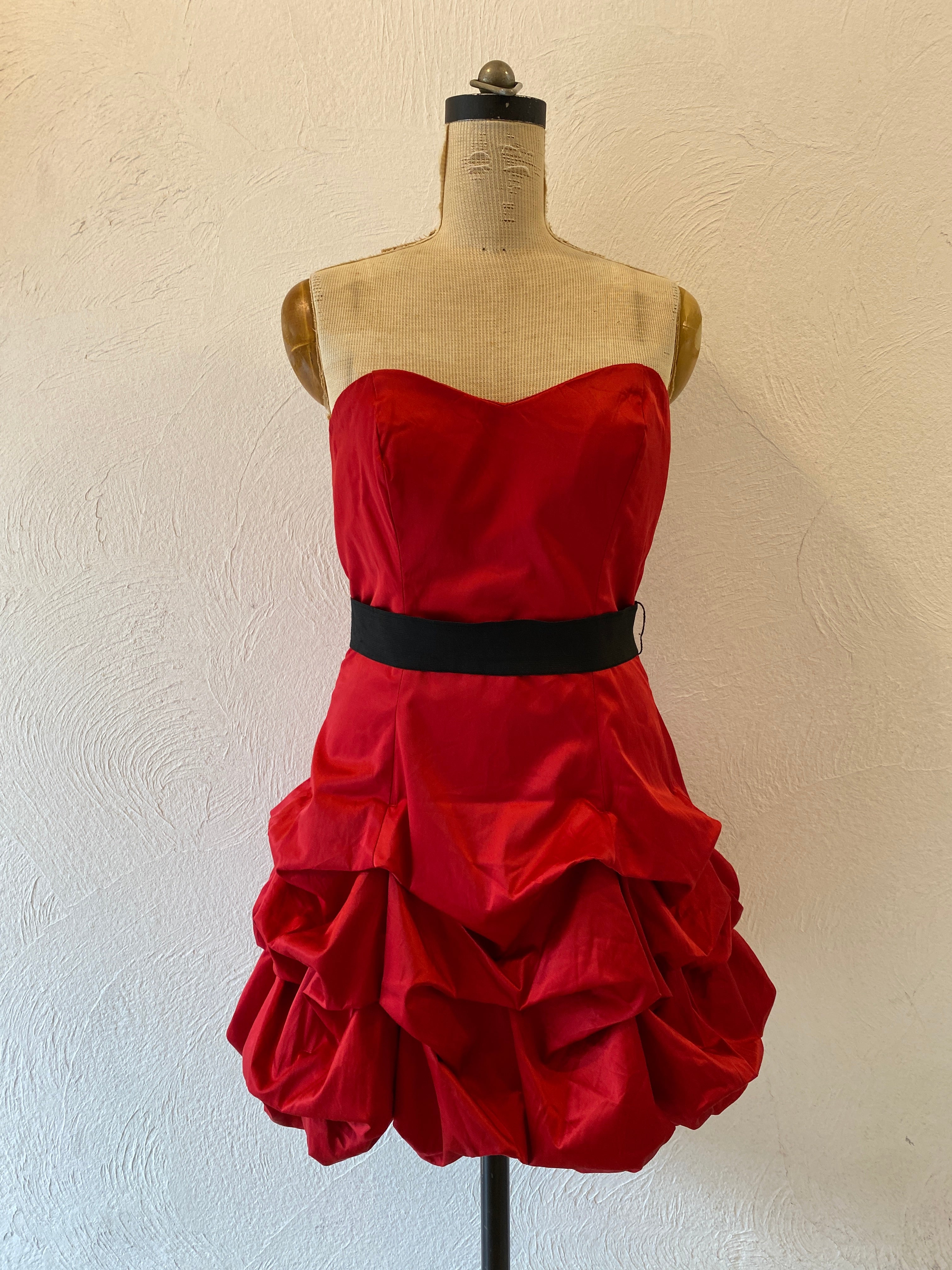 volume cocktail dress