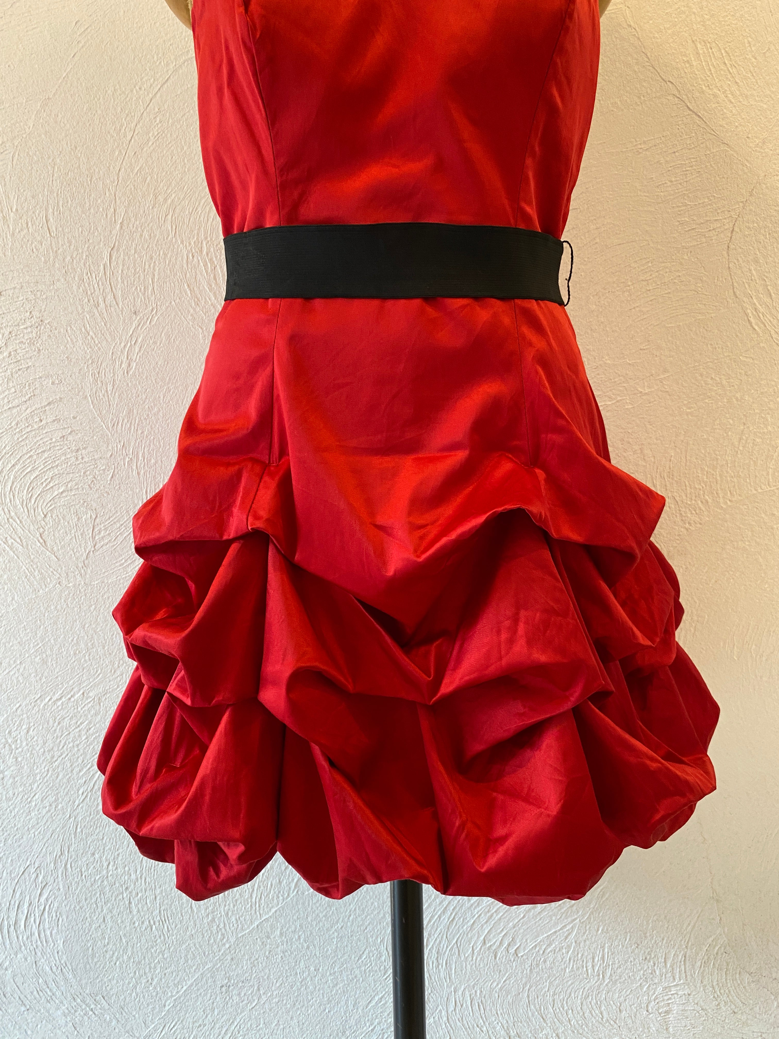 volume cocktail dress