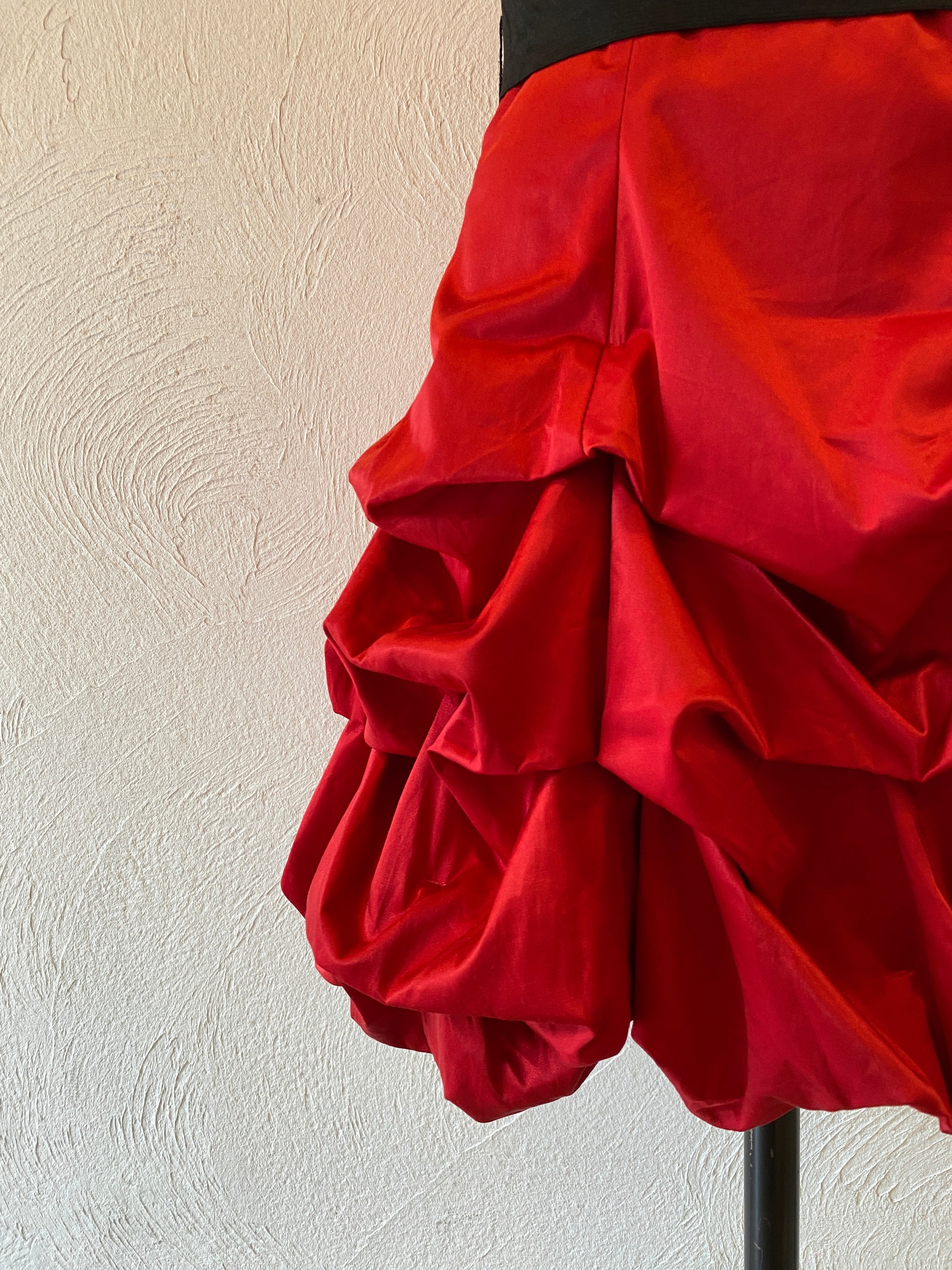 volume cocktail dress