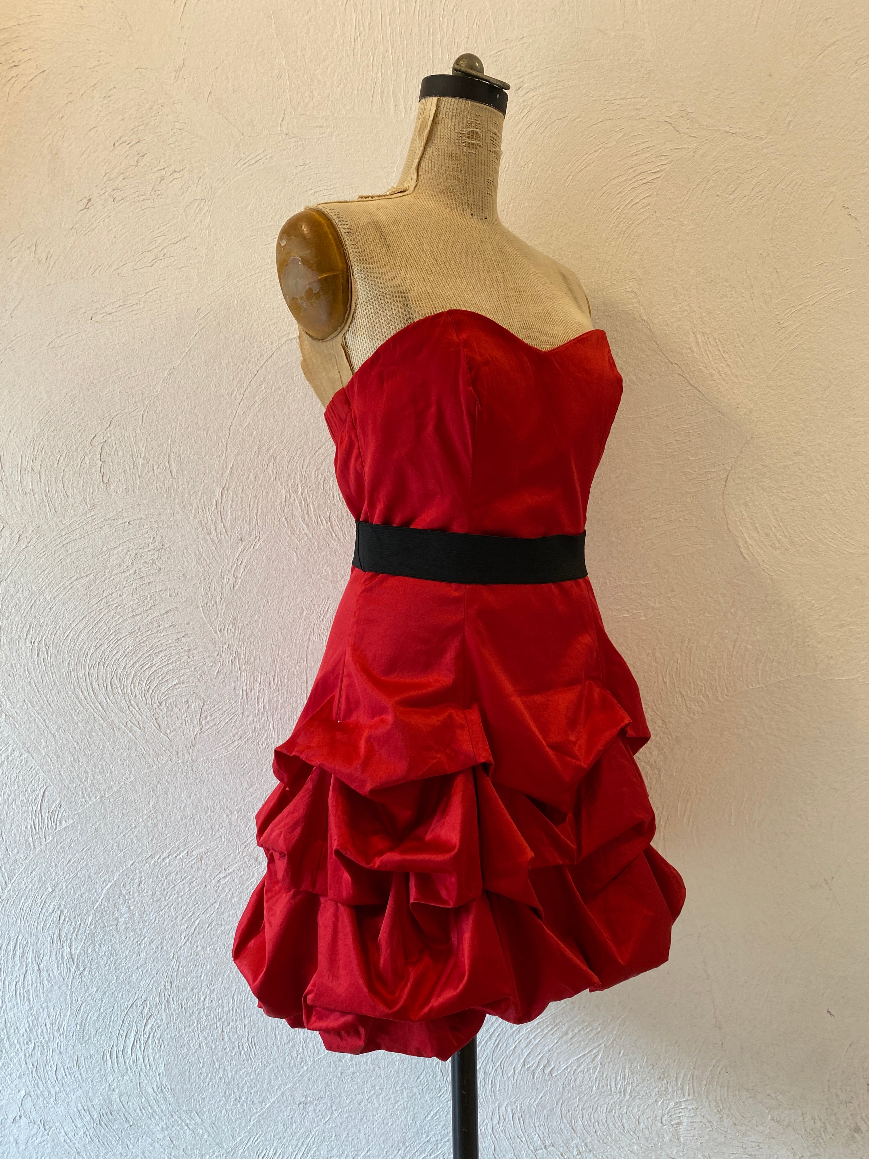 volume cocktail dress