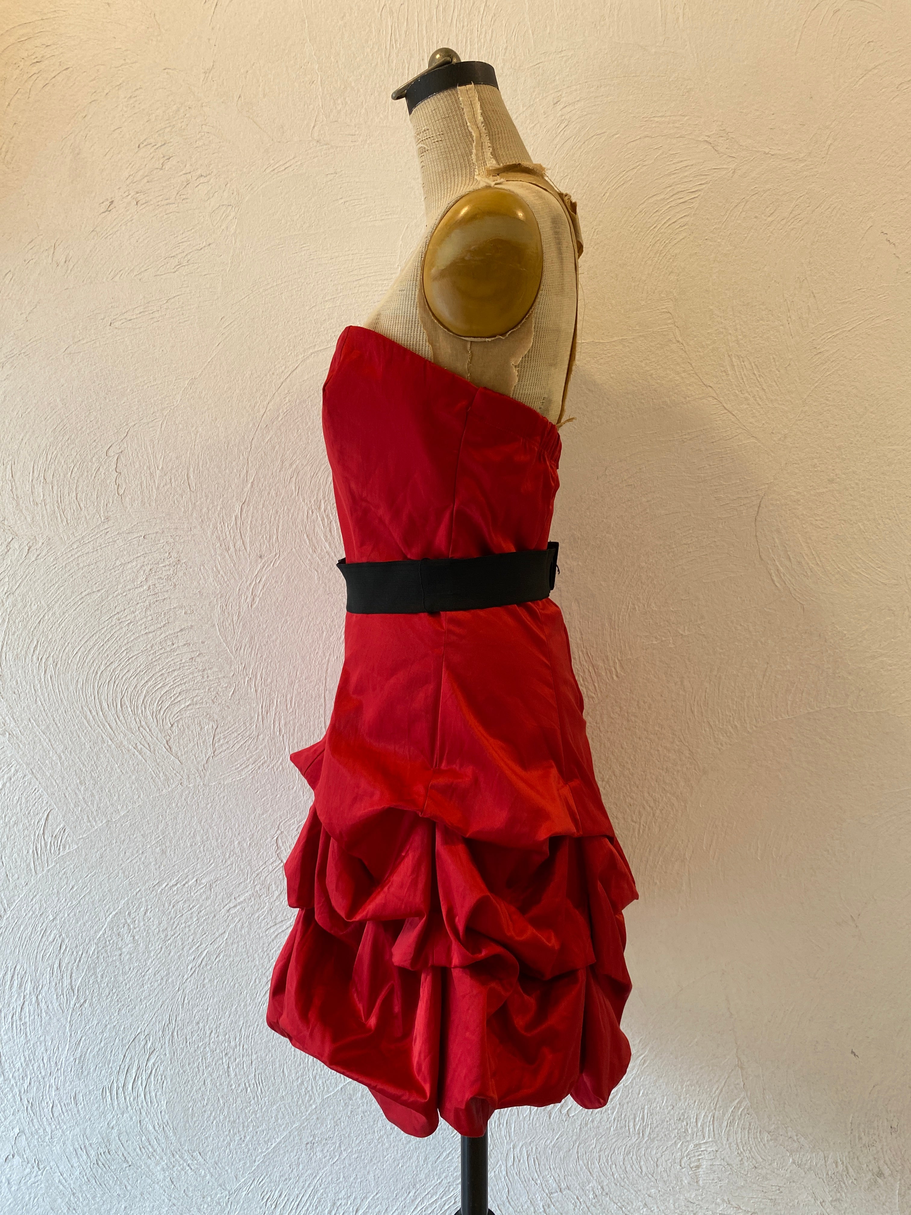 volume cocktail dress