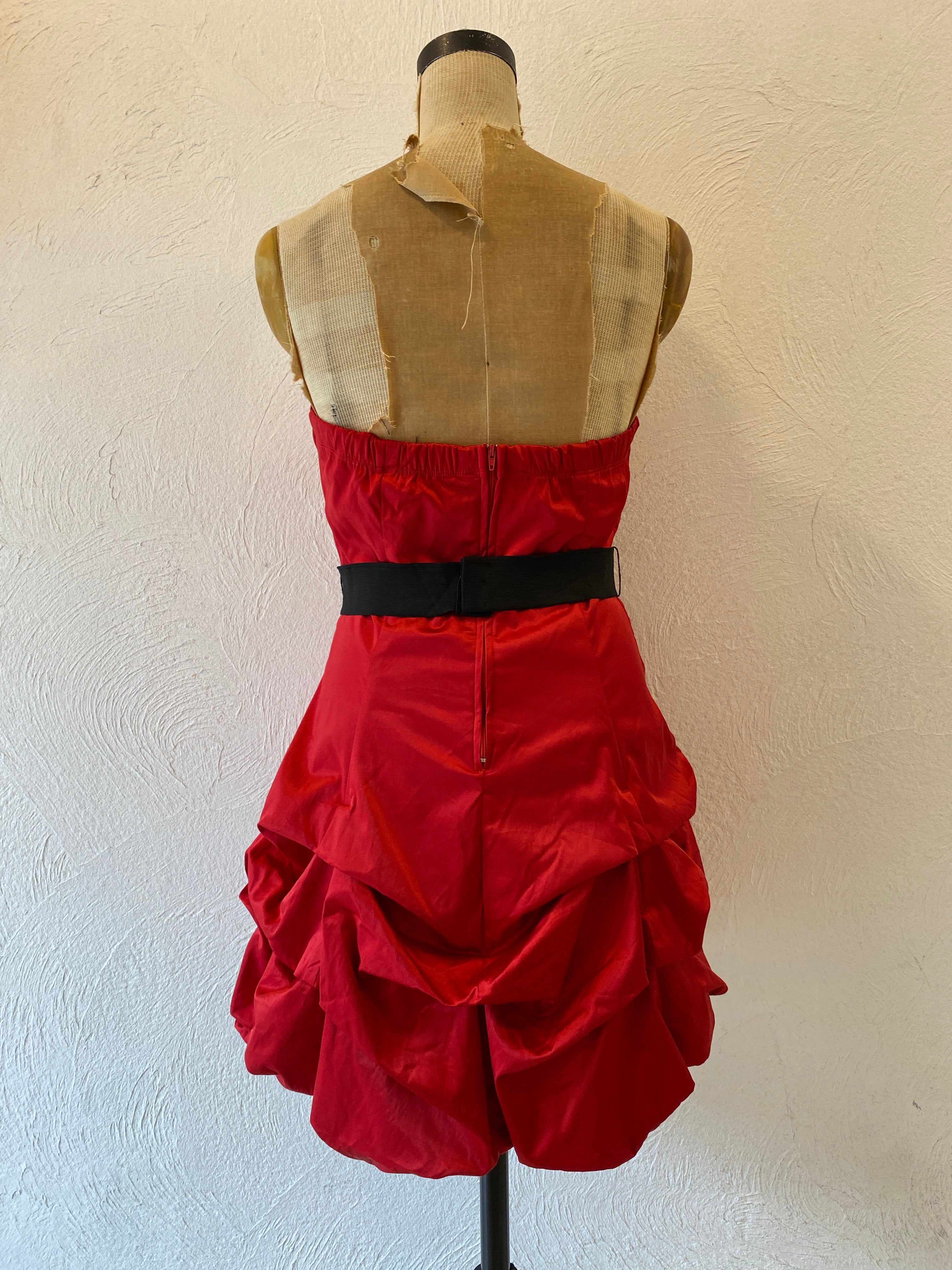 volume cocktail dress