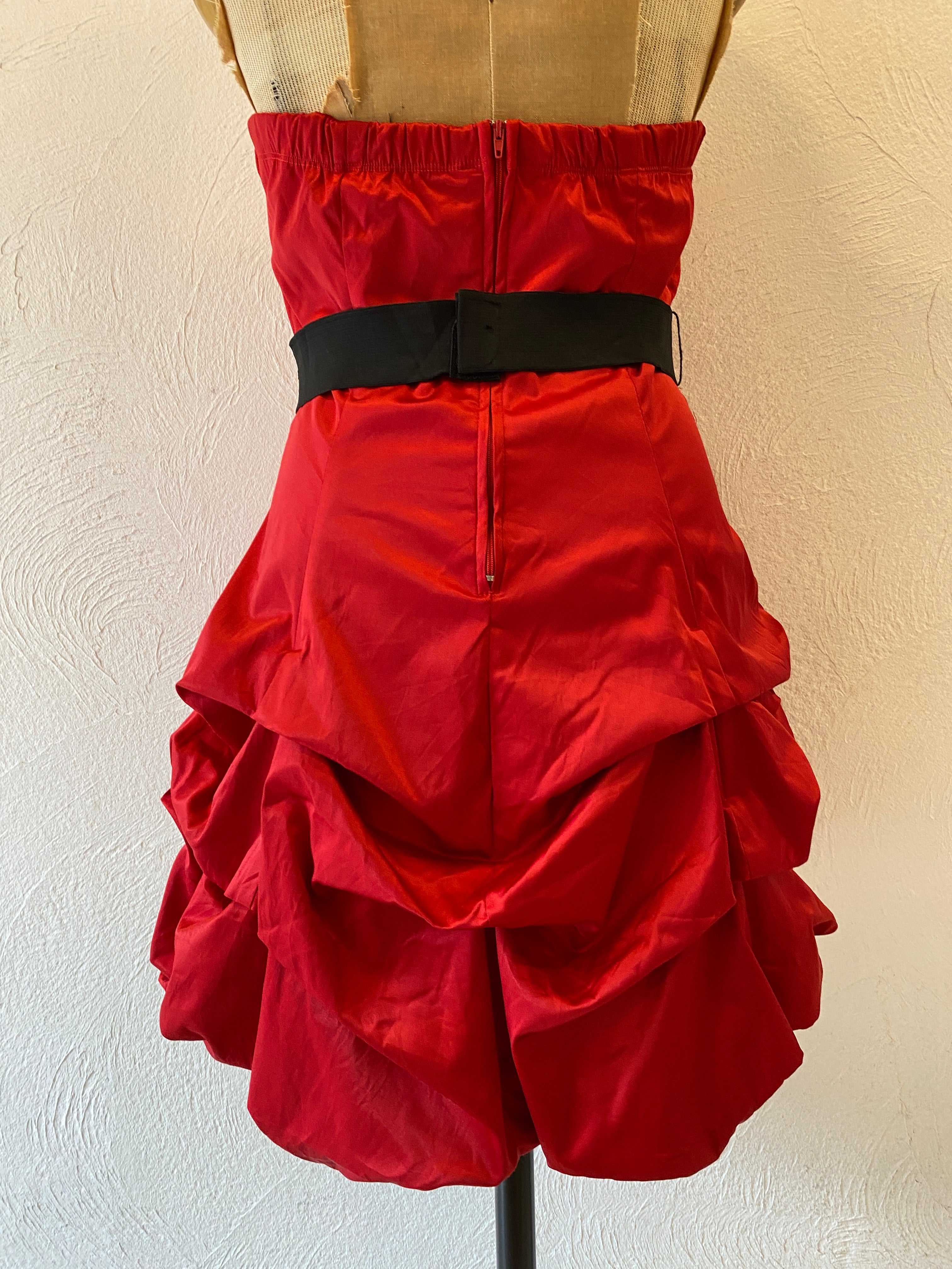 volume cocktail dress