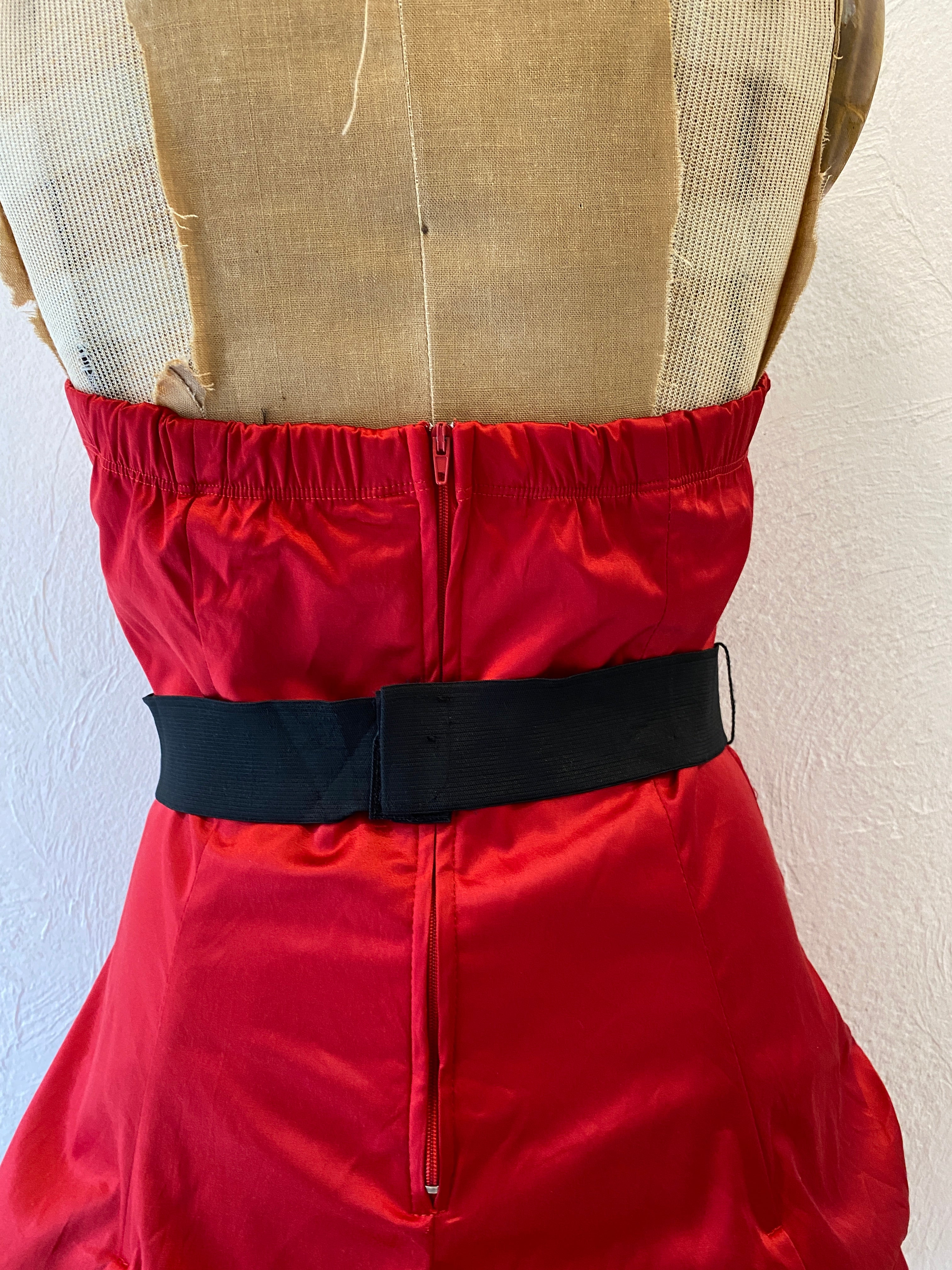 volume cocktail dress