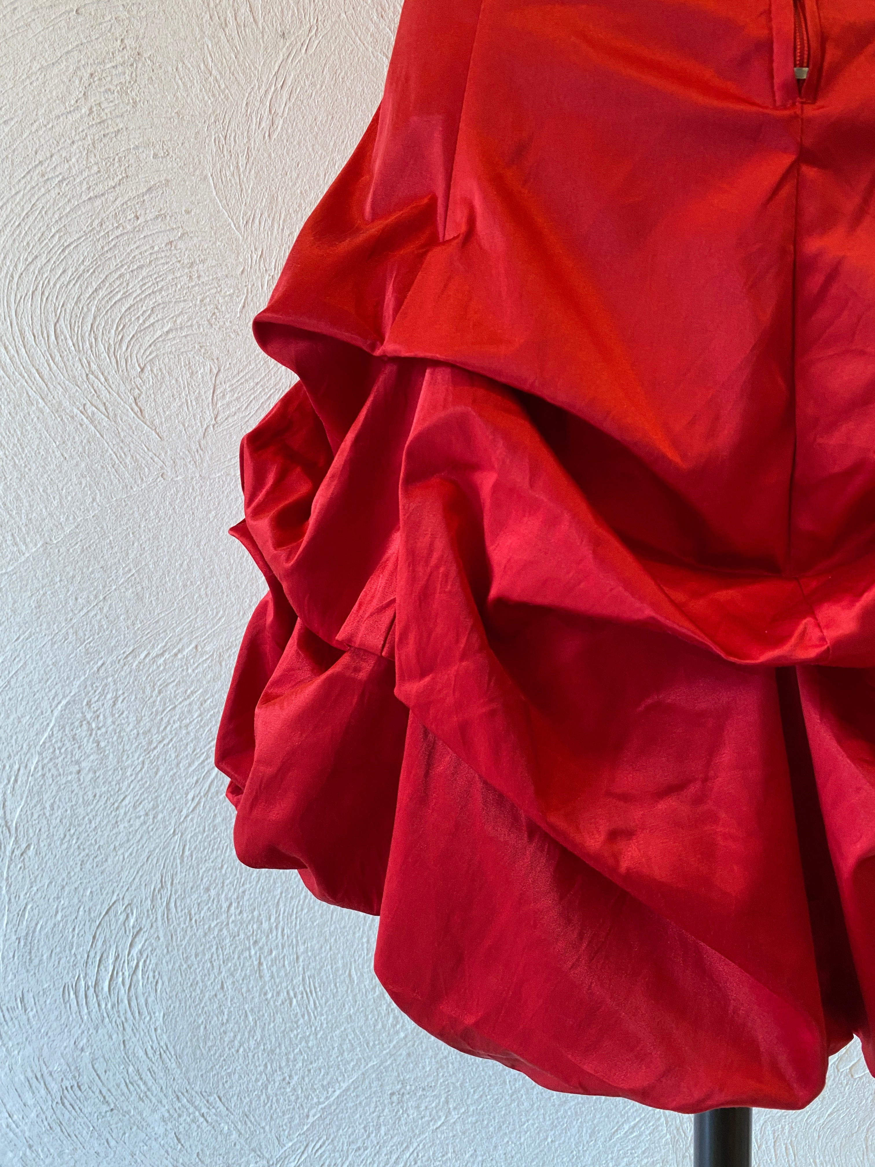 volume cocktail dress