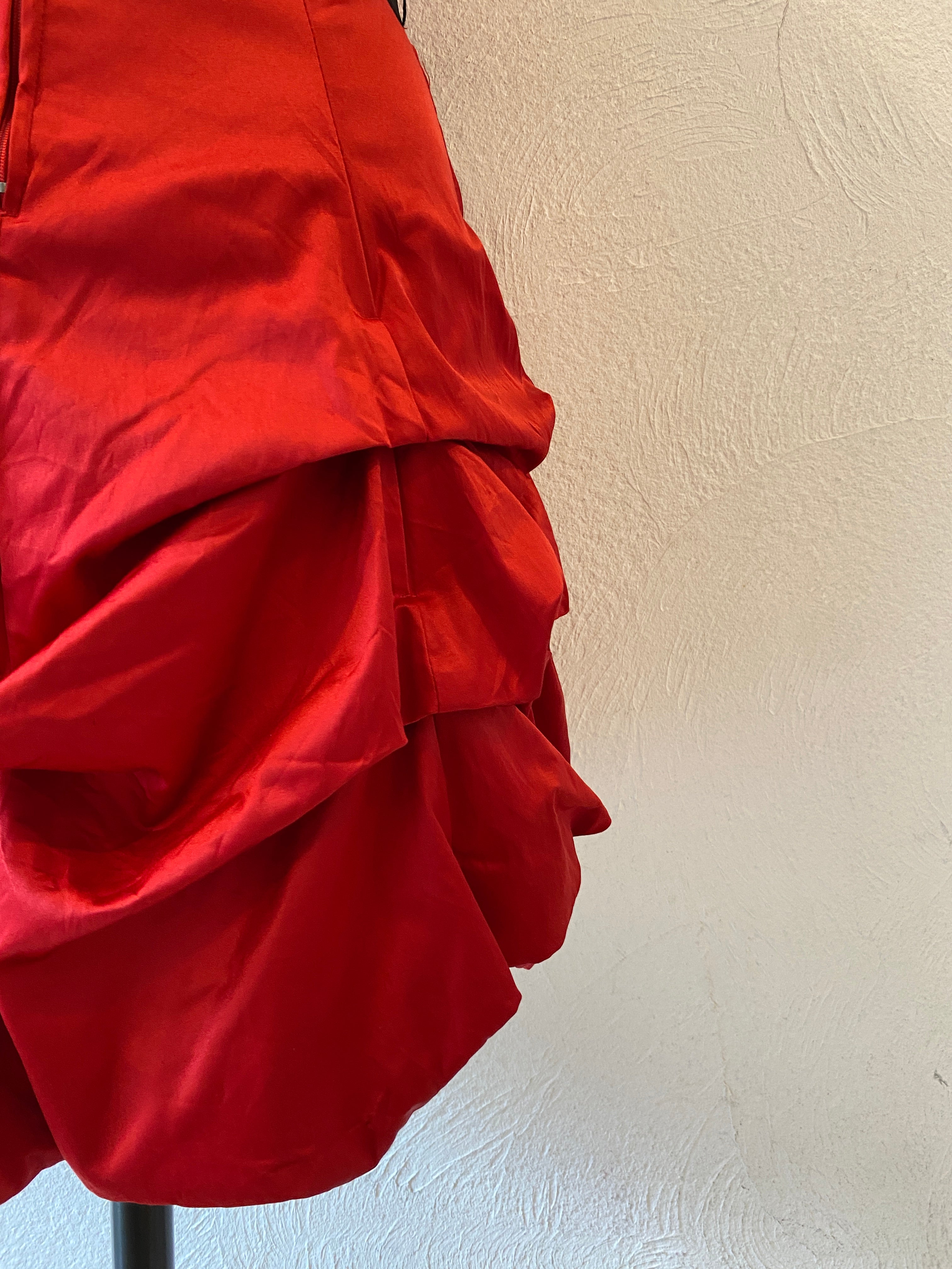 volume cocktail dress