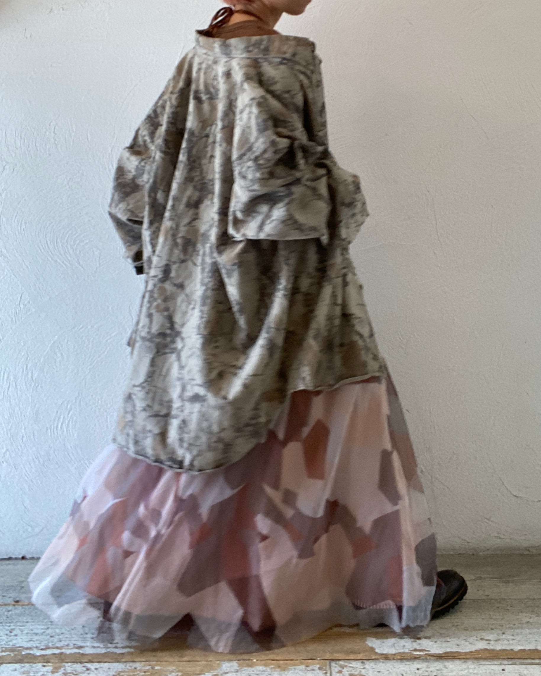 oversize camouflage shirt
