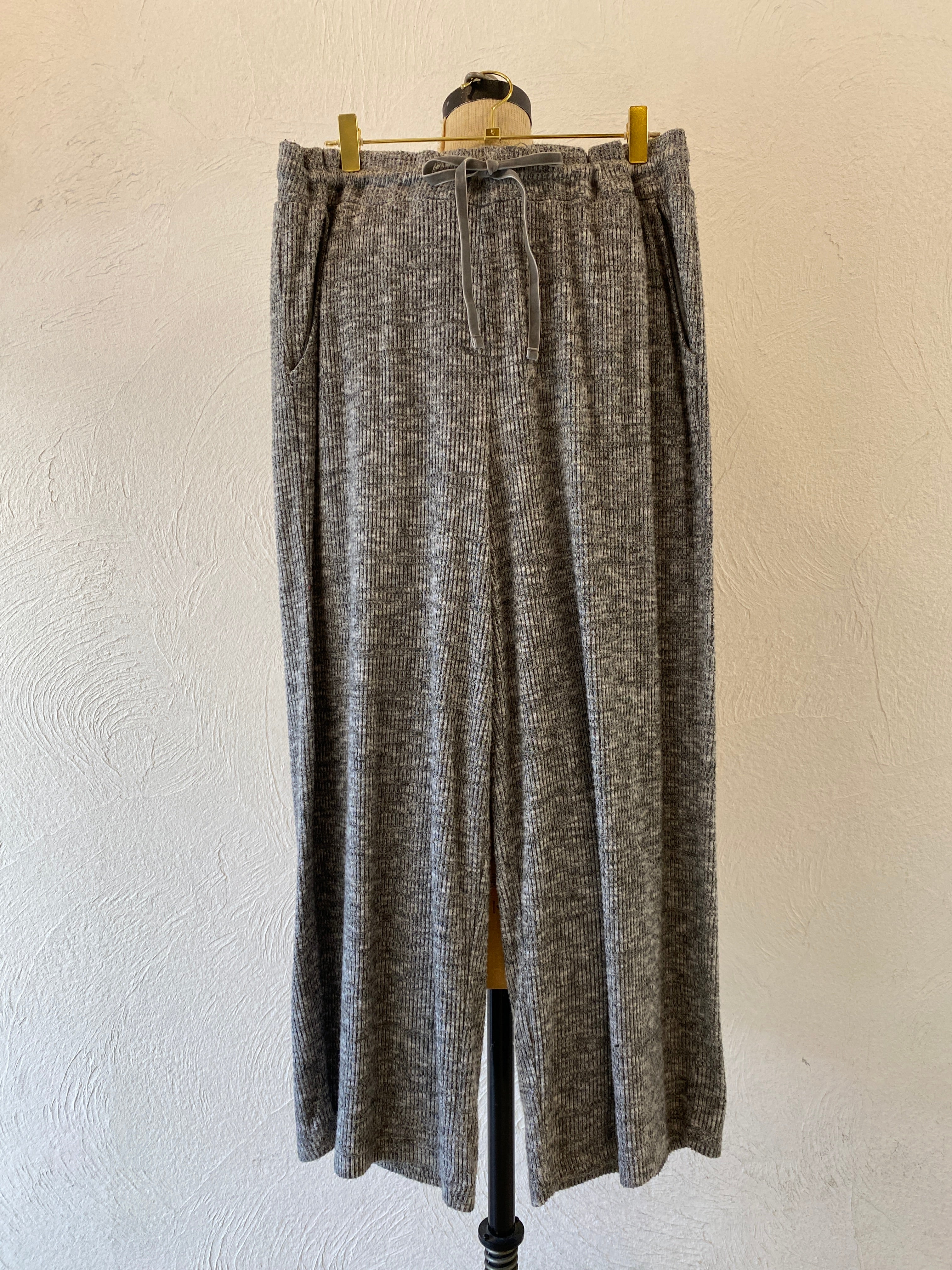 rib knit pants