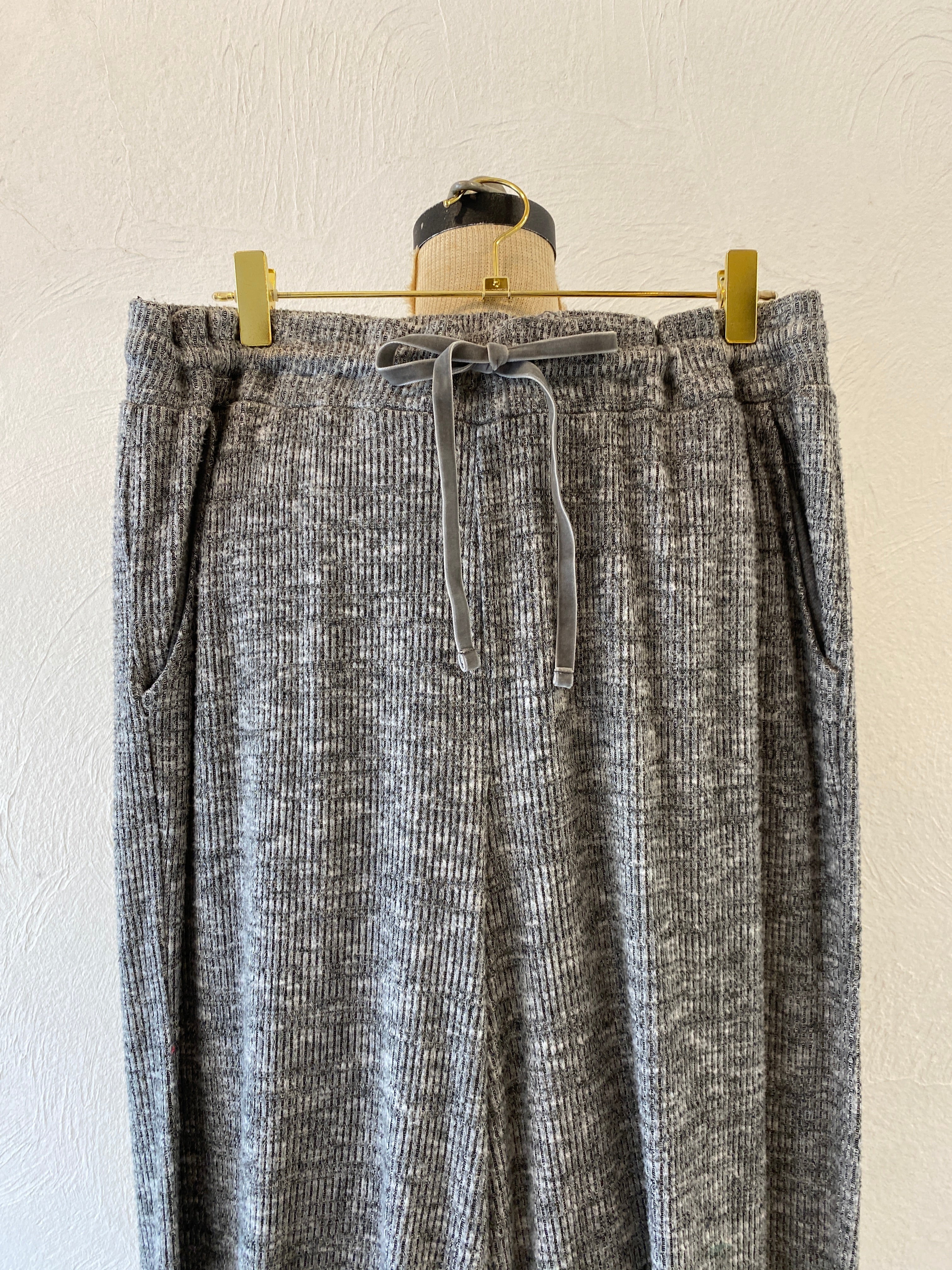 rib knit pants