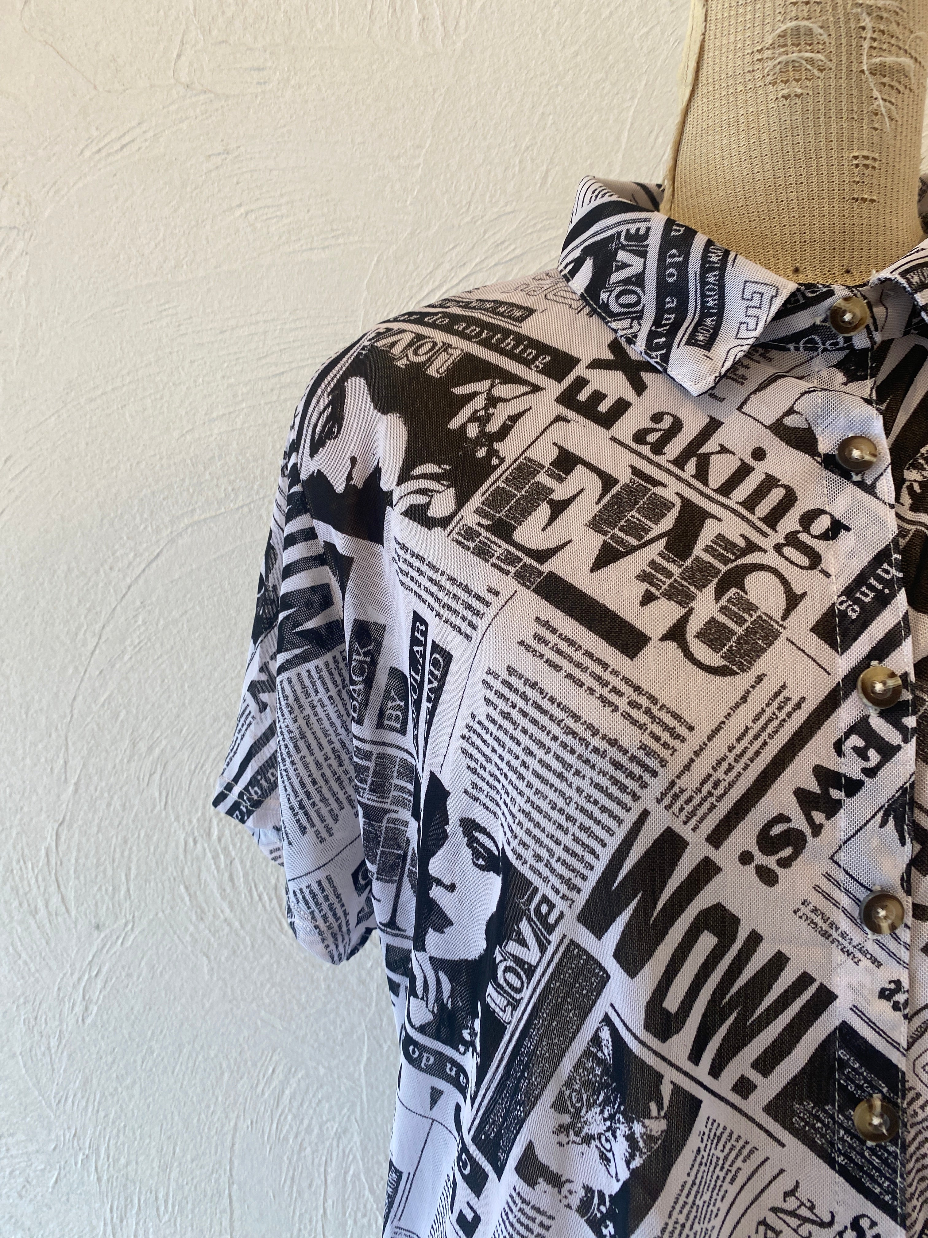 through shirt