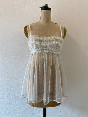 frill bra camisole