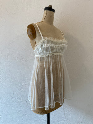 frill bra camisole